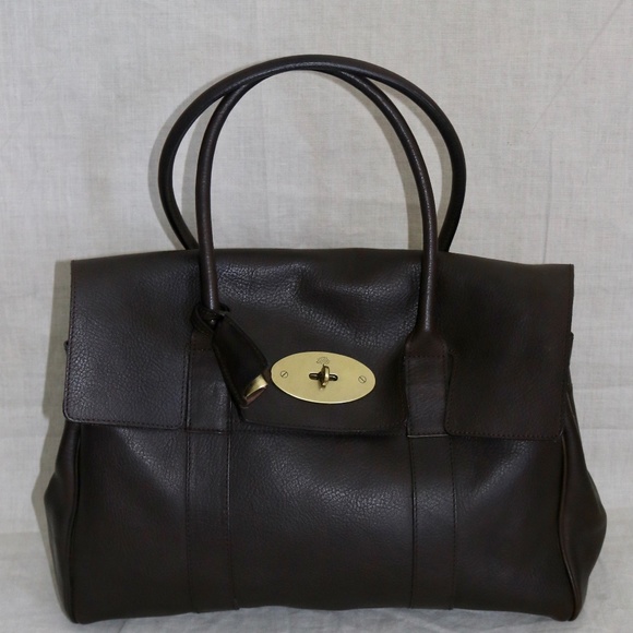 Mulberry Handbags - Mulberry brown Bayswater Satchel handbag England
